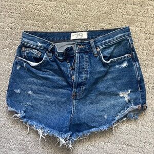 Free People Denim Shorts